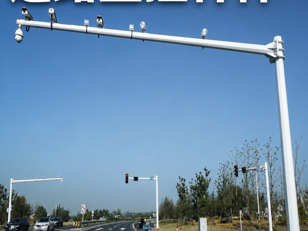 道路路口信号杆件